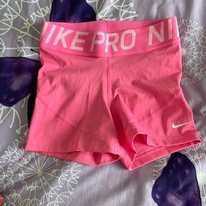Nike pro dri-fit shorts